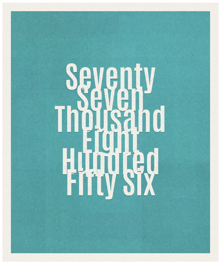 Count #77856