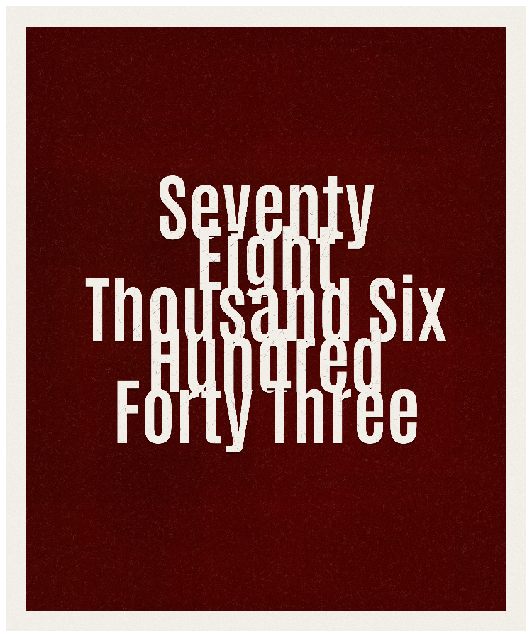 Count #78643
