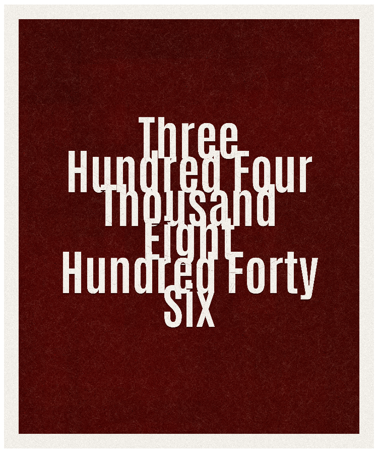 Count #304846
