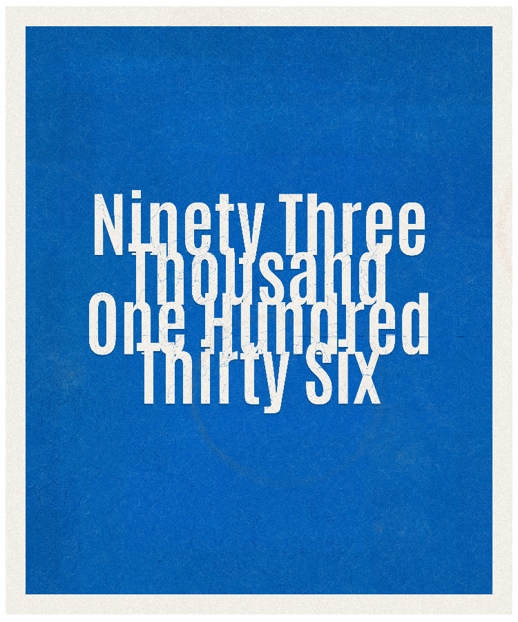 Count #93136