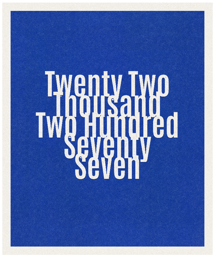 Count #22277