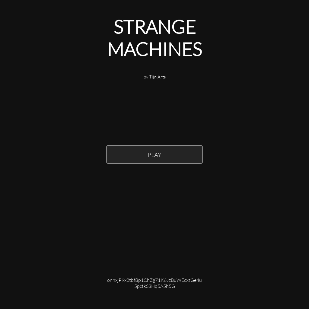 Strange Machines #42