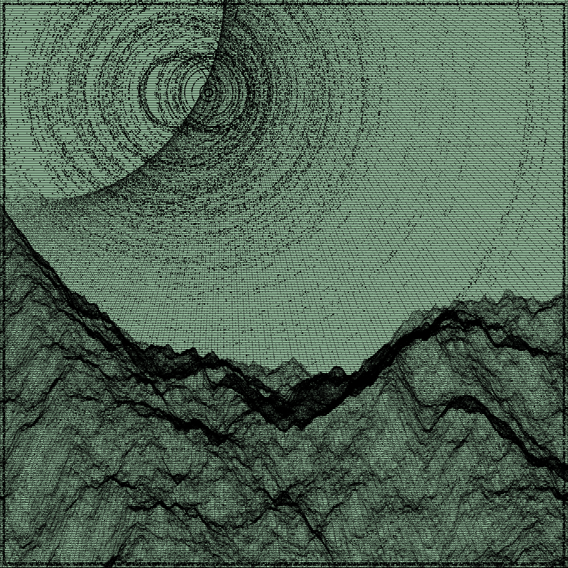 Surreal classic generative landscape #81