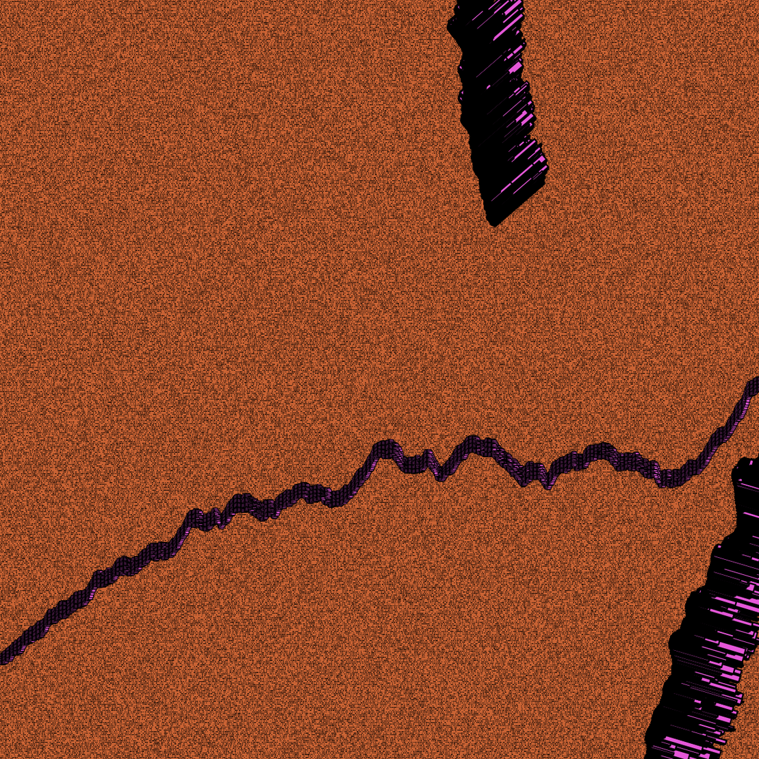 Walk with noise curve #120