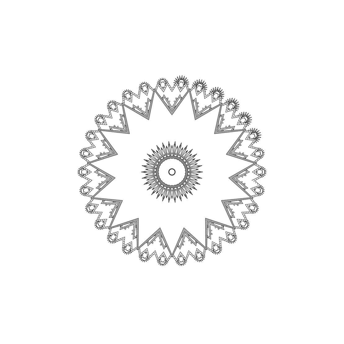 LL21 Mandala #167