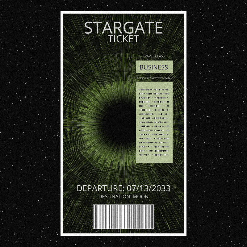 Stargate Ticket | Reboot #49