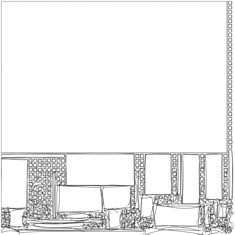 Strips layouts - rougher #6