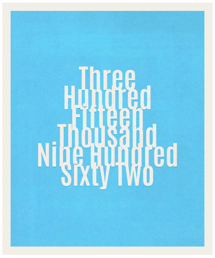 Count #315962