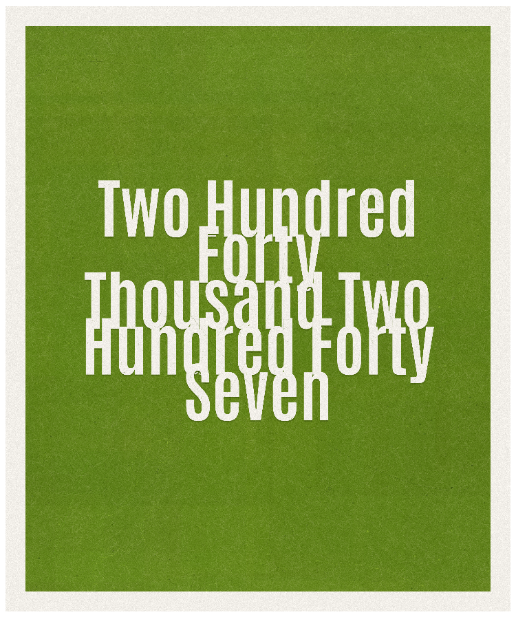Count #240247