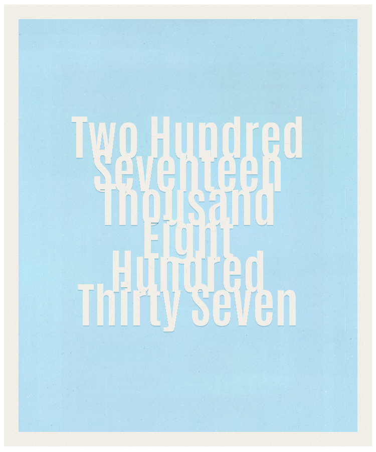 Count #217837