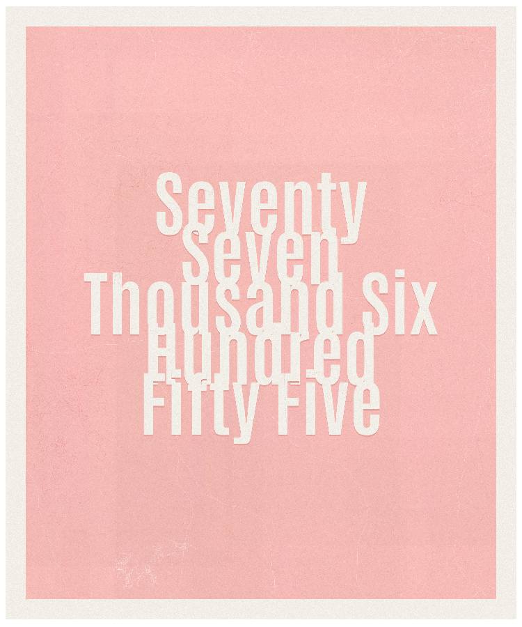 Count #77655