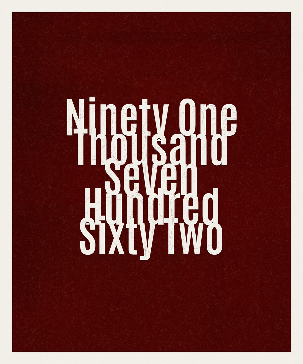 Count #91762