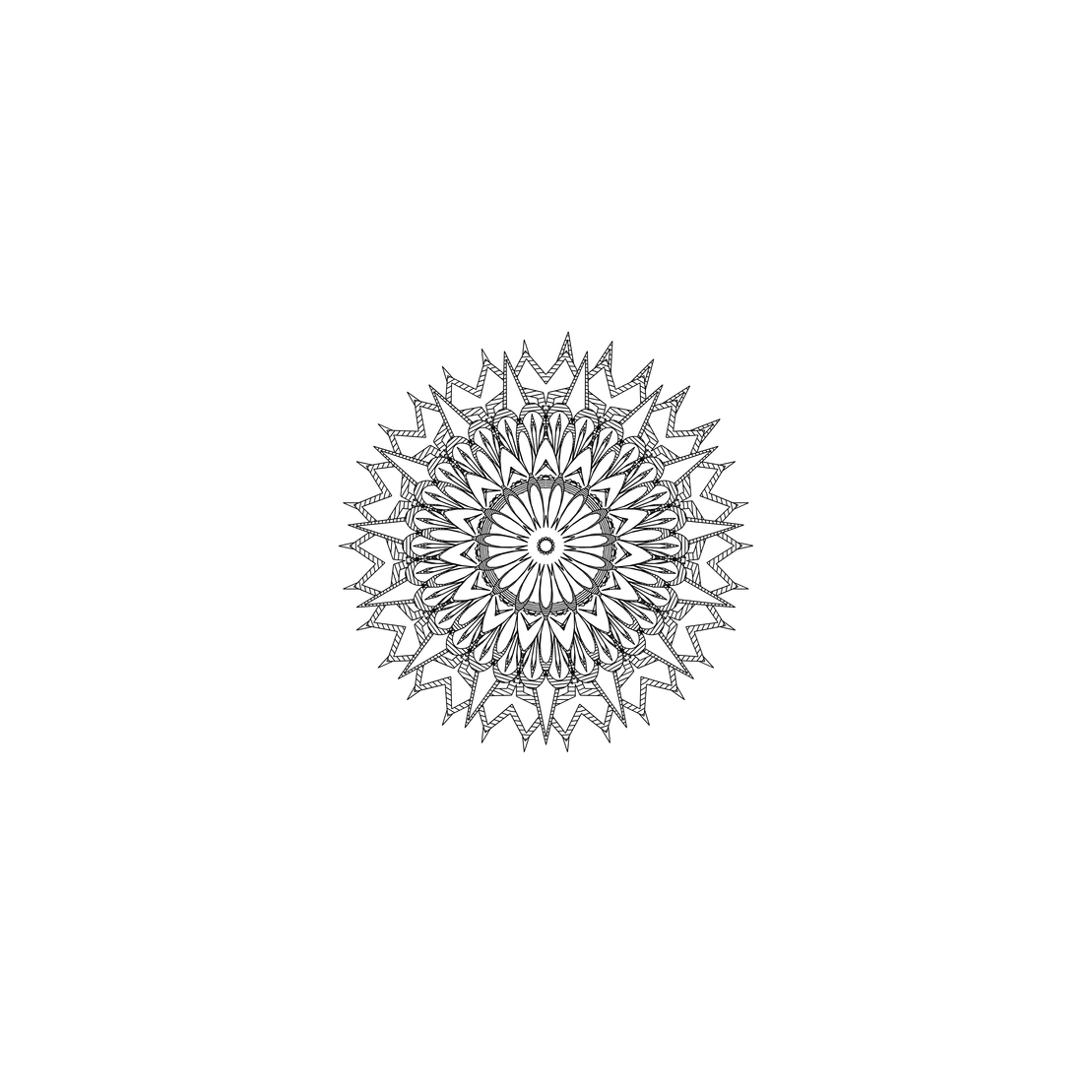 LL21 Mandala #106