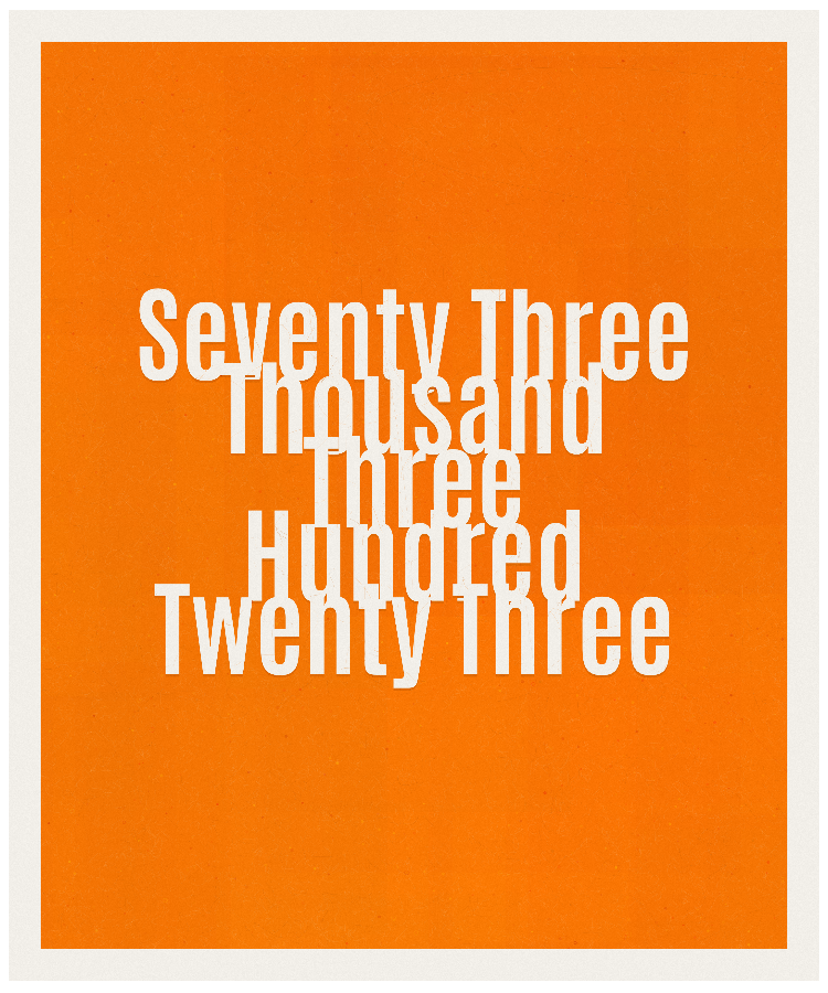 Count #73323