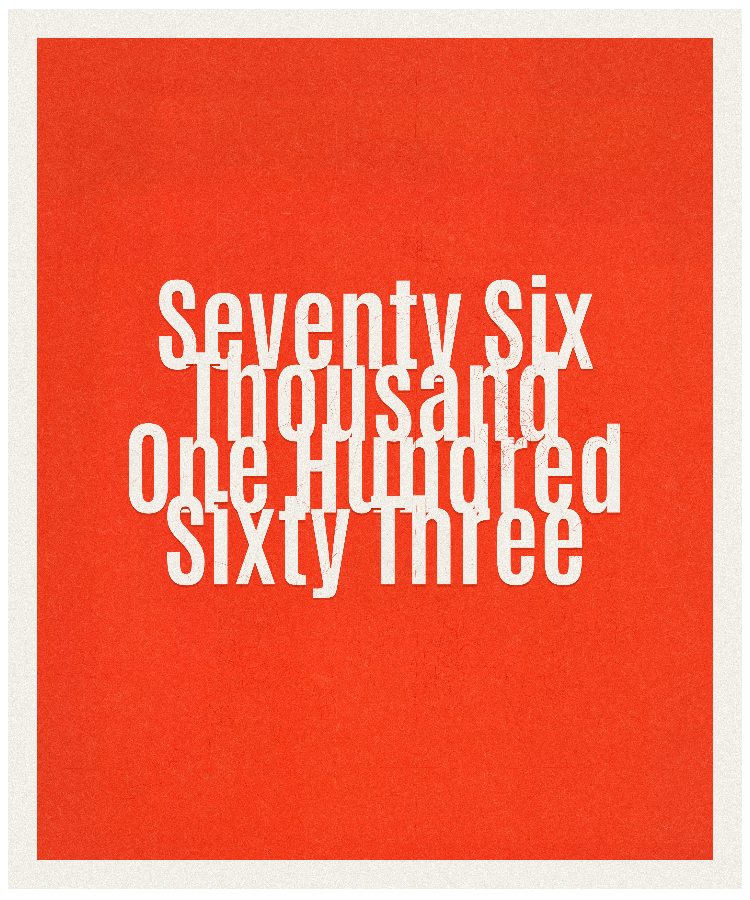 Count #76163