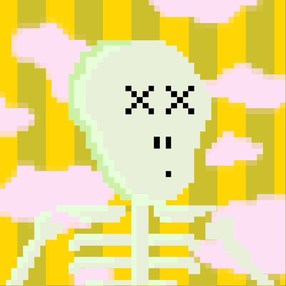 PIXEL SKULLETTI 1 #96