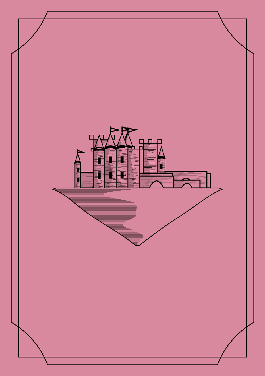 Minimalist Castle #17