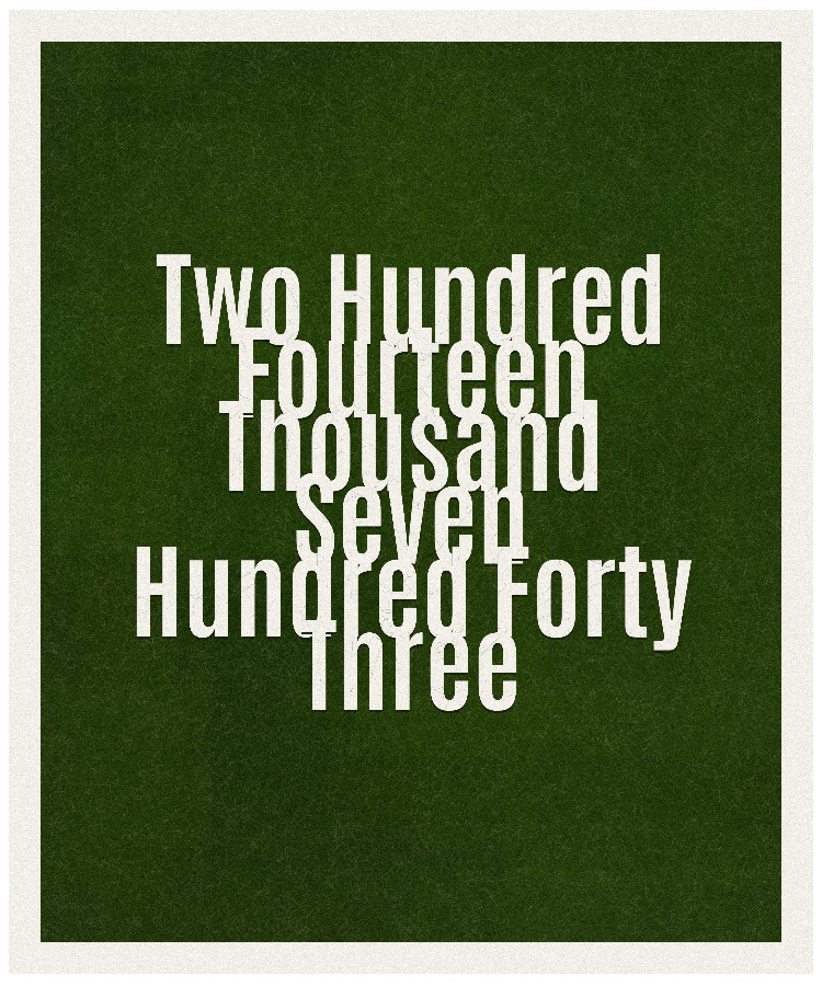 Count #214743