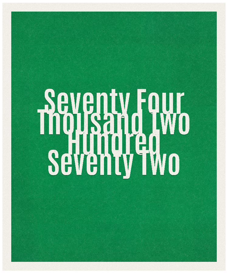 Count #74272