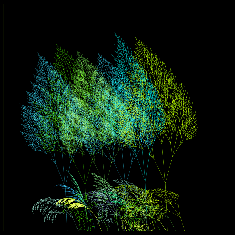 Fractal Forest #76