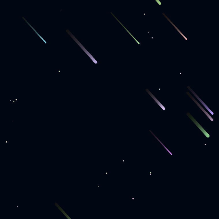 Meteor shower #1