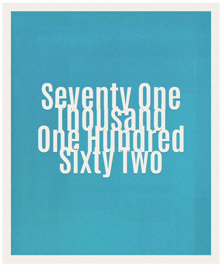 Count #71162