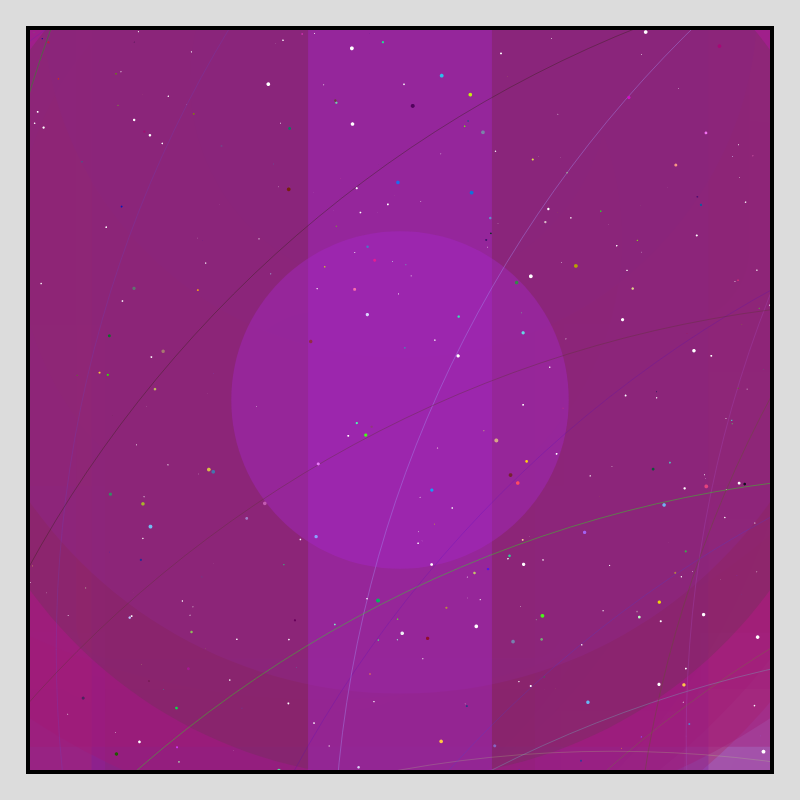 Color Field Starry B #109