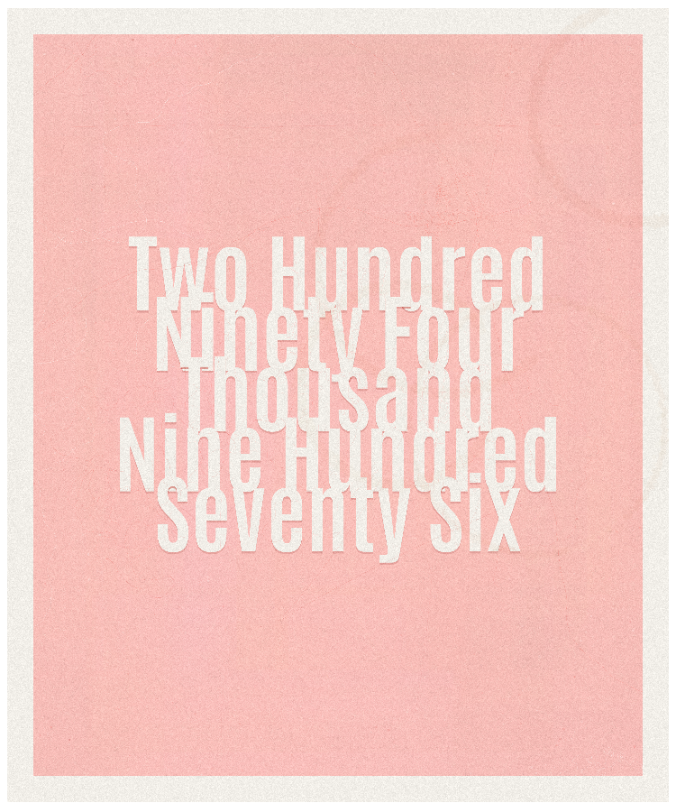Count #294976