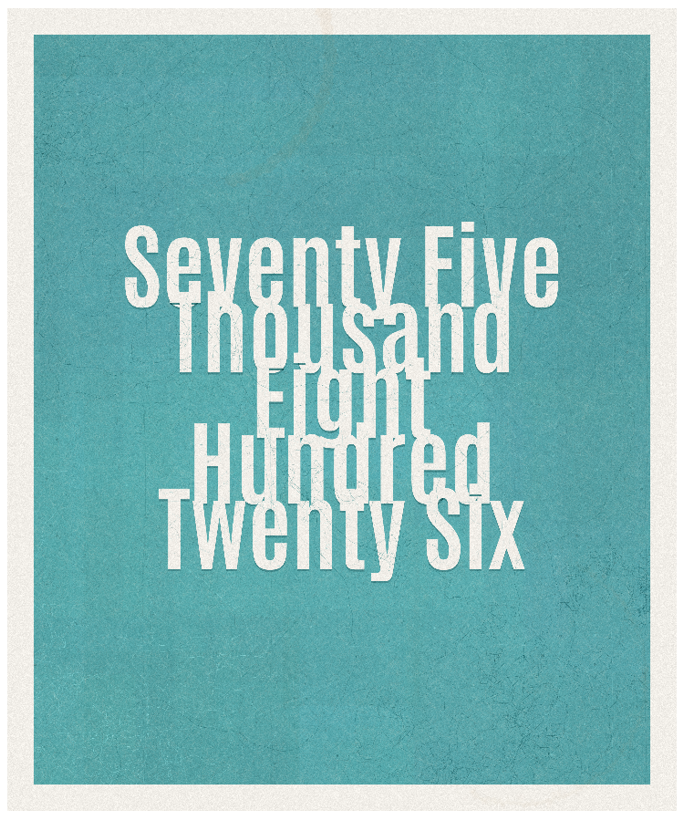 Count #75826
