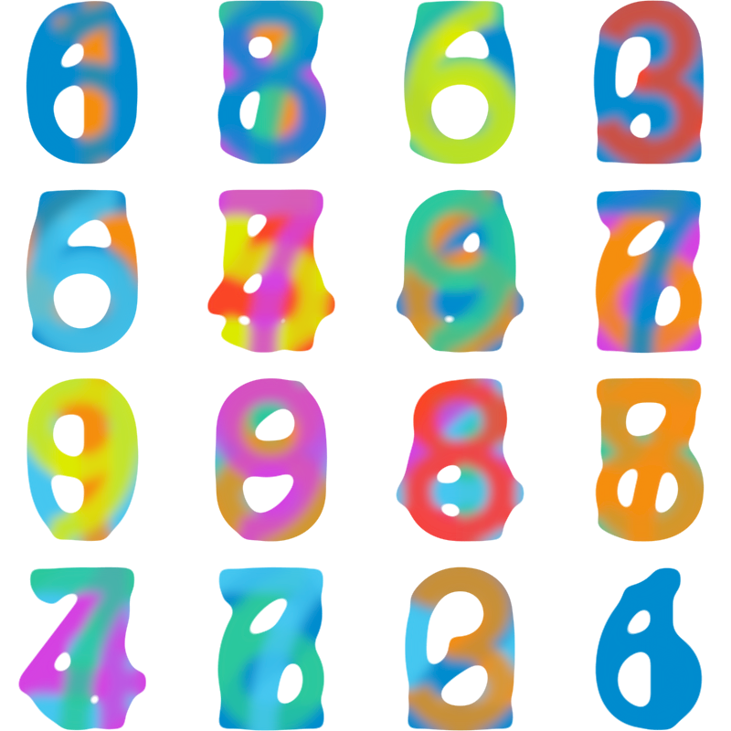 colors as numbers