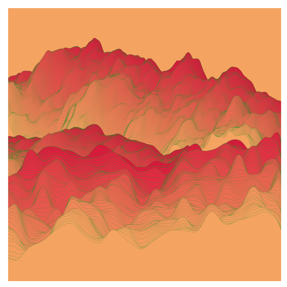 Random mountain generative 7.0 #4