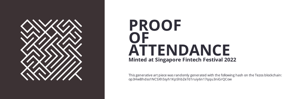 SFF2022 Proof of Attendance Token #1119