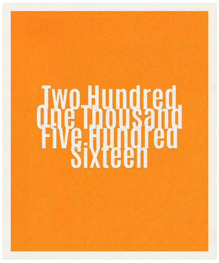 Count #201516