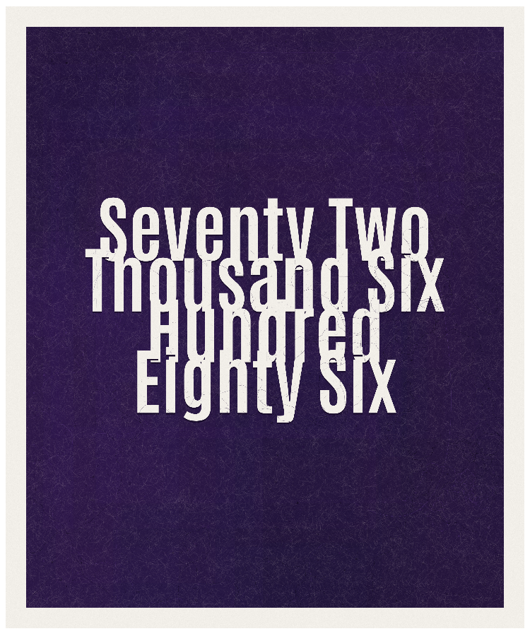 Count #72686