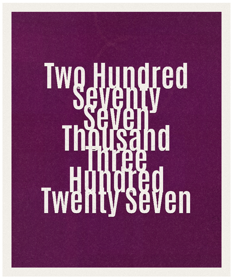 Count #277327