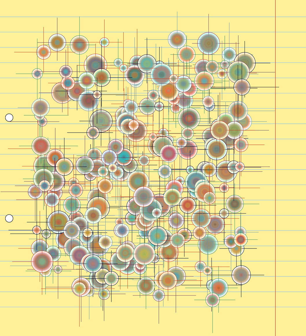 sketchbook page 4: academic ripples #33