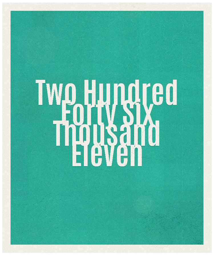 Count #246011