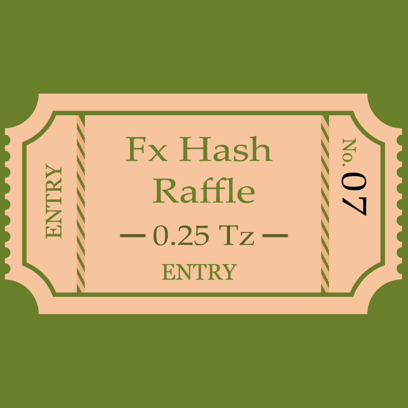 Tezos Raffle Ticket #2