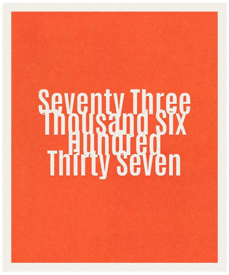 Count #73637