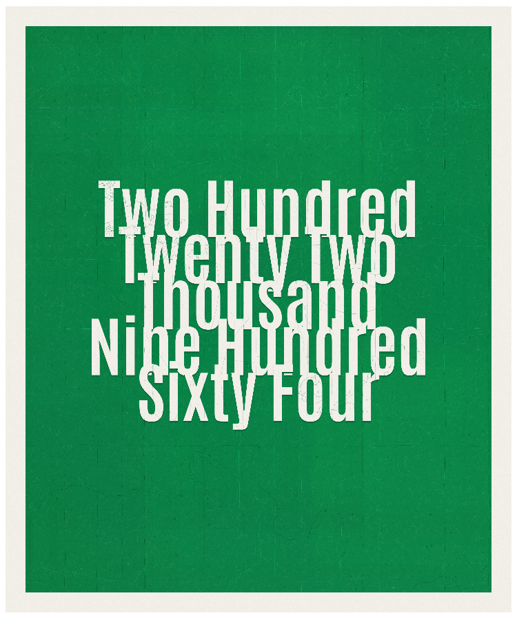 Count #222964