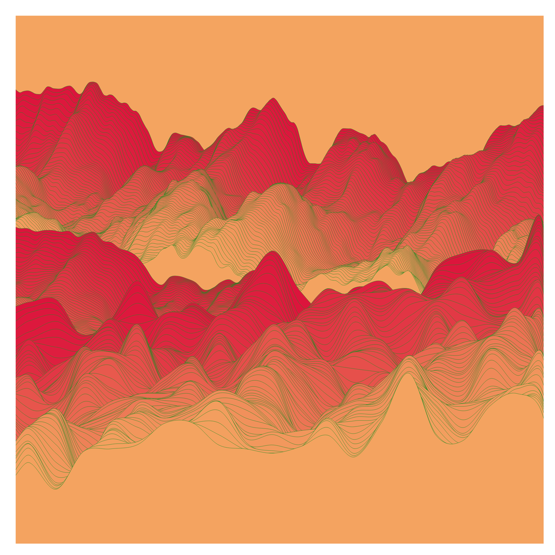 Random mountain generative 7.0 #9