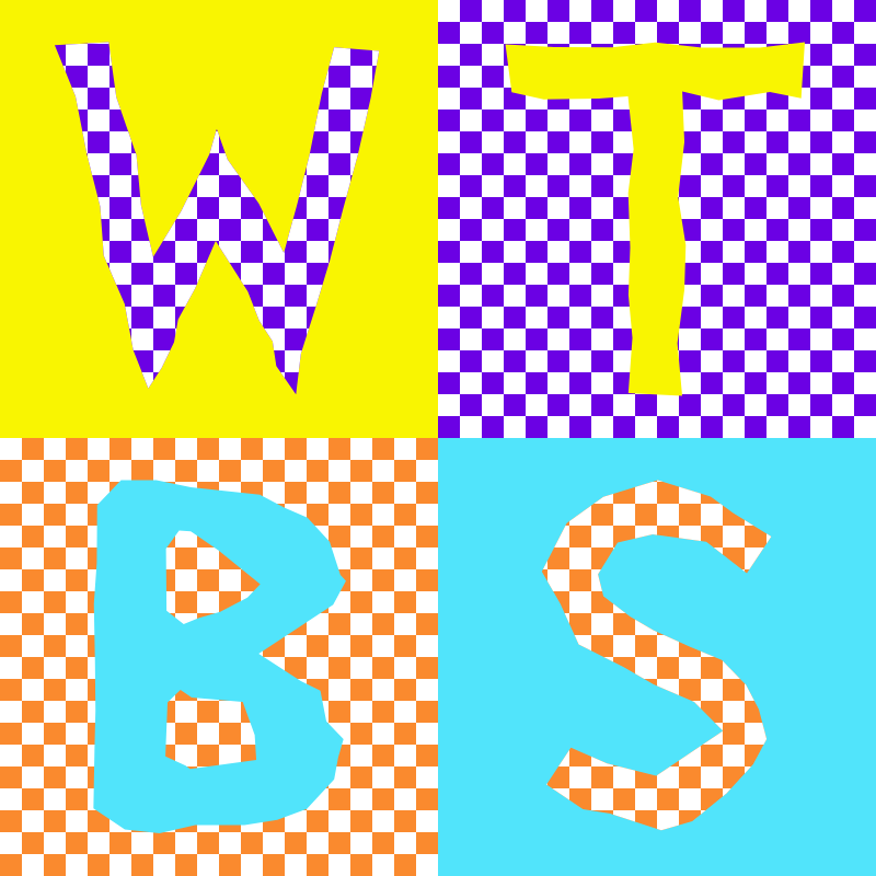 Waiting To Be Signed Logo with Wobbles #130