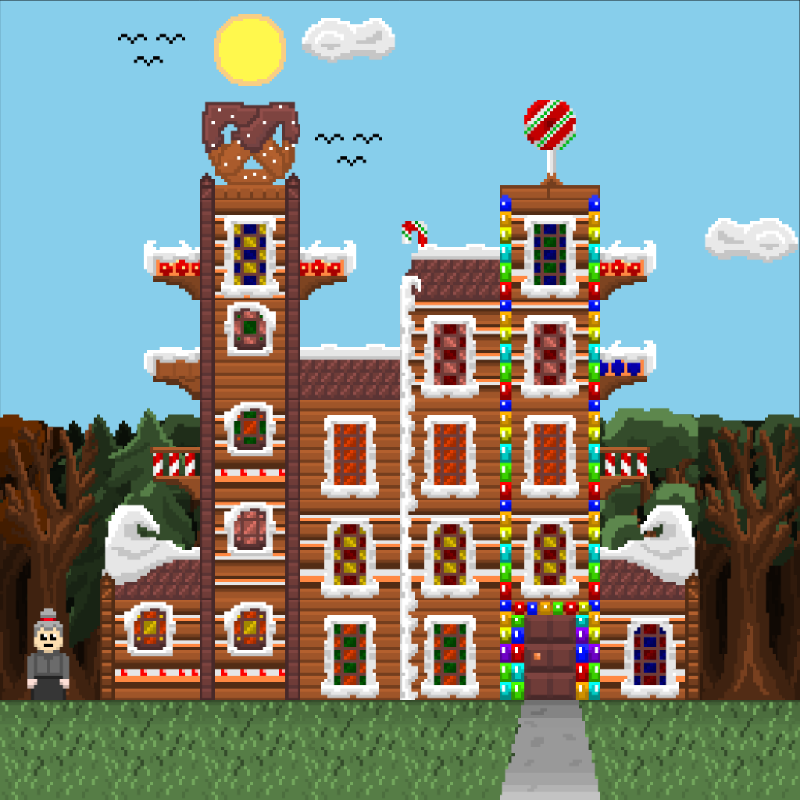 2D Mansion Candy House #73