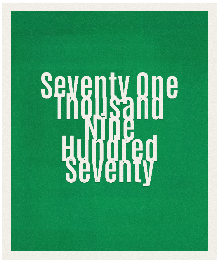 Count #71970