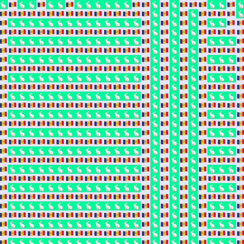 Elementary Cellular Emoji Automata #65