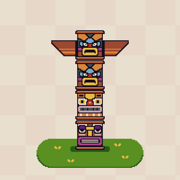 Tiki Totem  #43