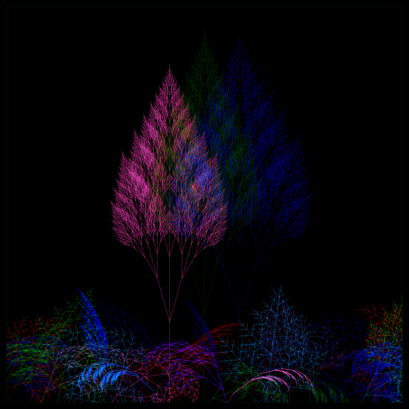 Fractal Forest #137