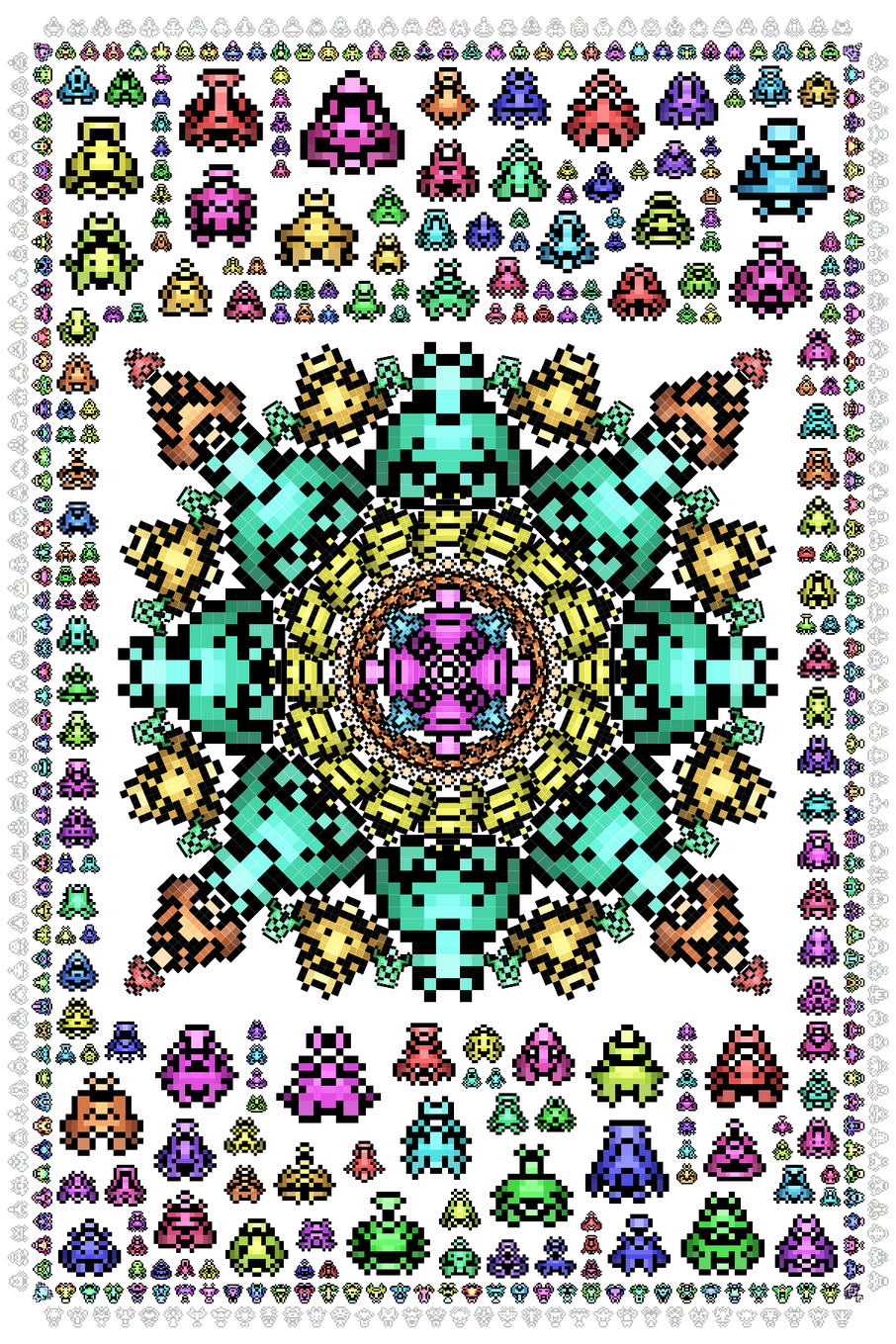 Pixel Spaceships #250