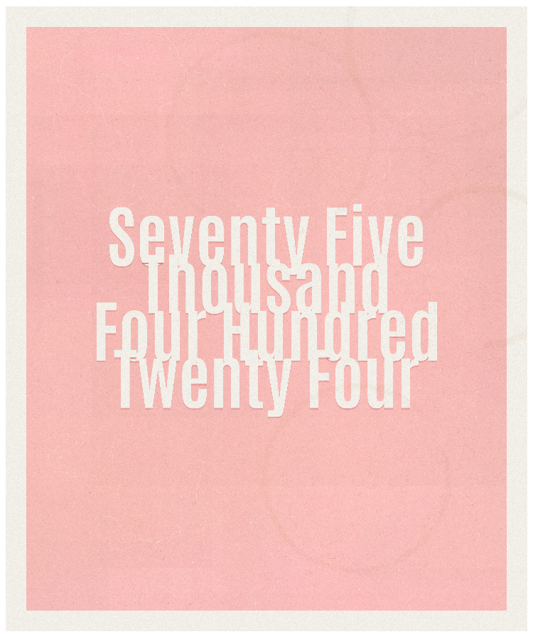 Count #75424