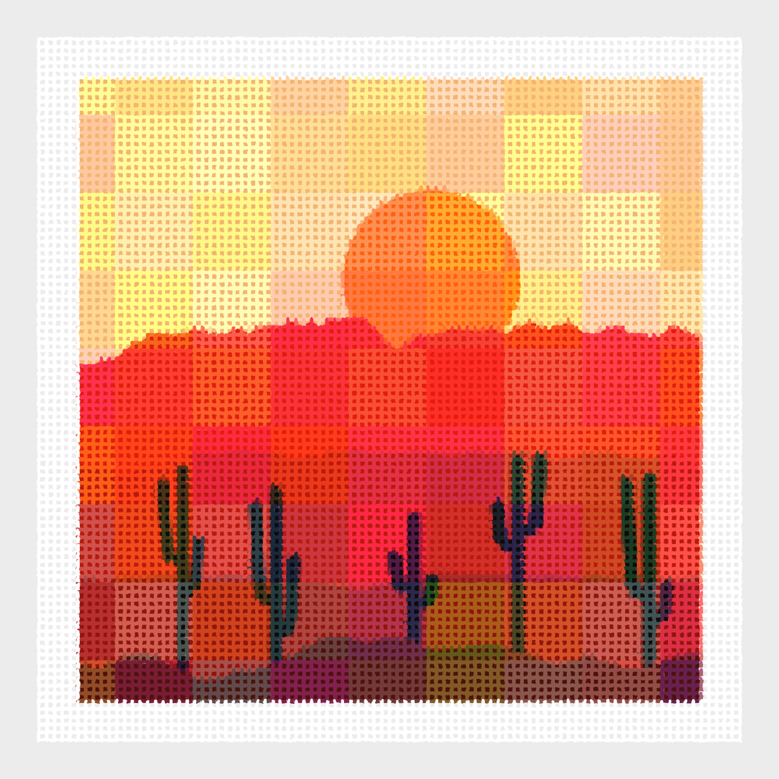 Saguaros #9